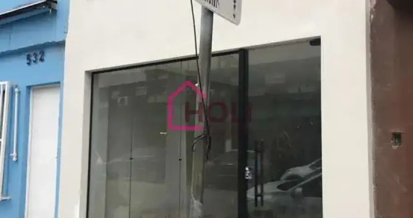 Salão comercial de 80m² com 2 banheiros para locação no tatuapé, são paulo-sp