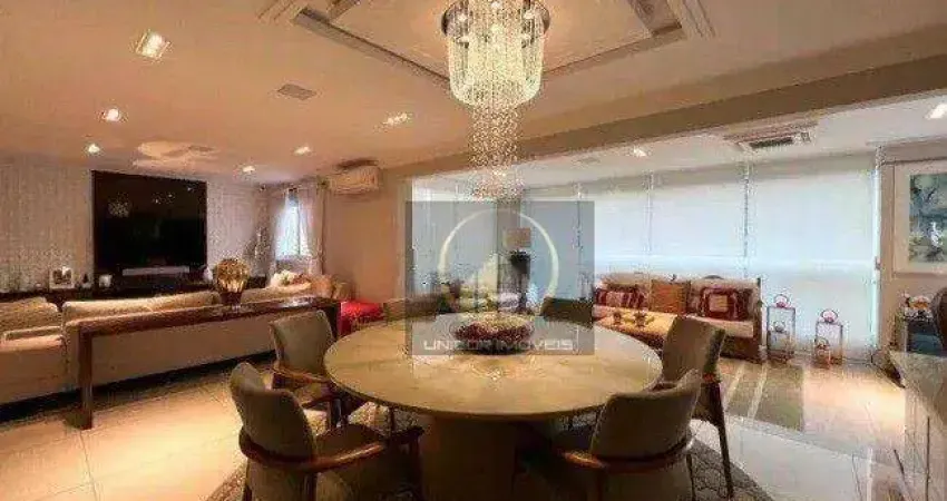 Apartamento garden com 3 suítes à venda, 285 m² por r$ 3.500.000 - vila leopoldina - são paulo/sp