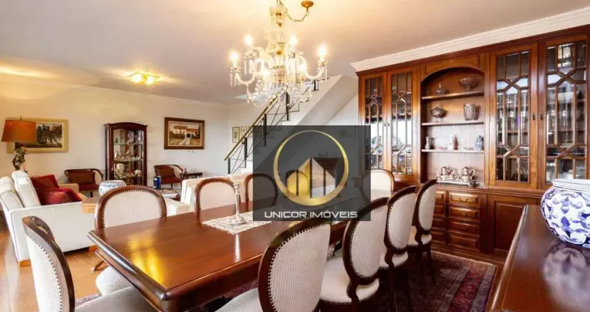 Cobertura com 5 suítes à venda, 354 m² por r$ 3.300.000 - alto da lapa - são paulo/sp