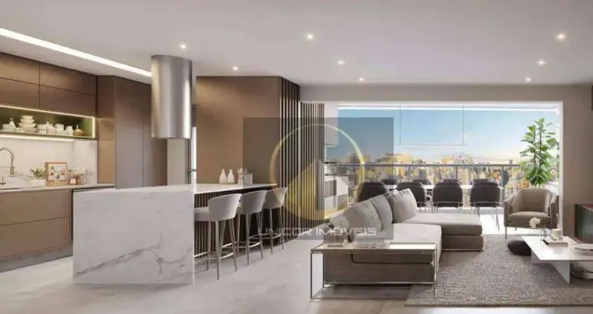 Apartamento com 3 dormitórios sendo 3 suítes  à venda, 136 m² por r$ 2.492.000 - água branca - são paulo/sp