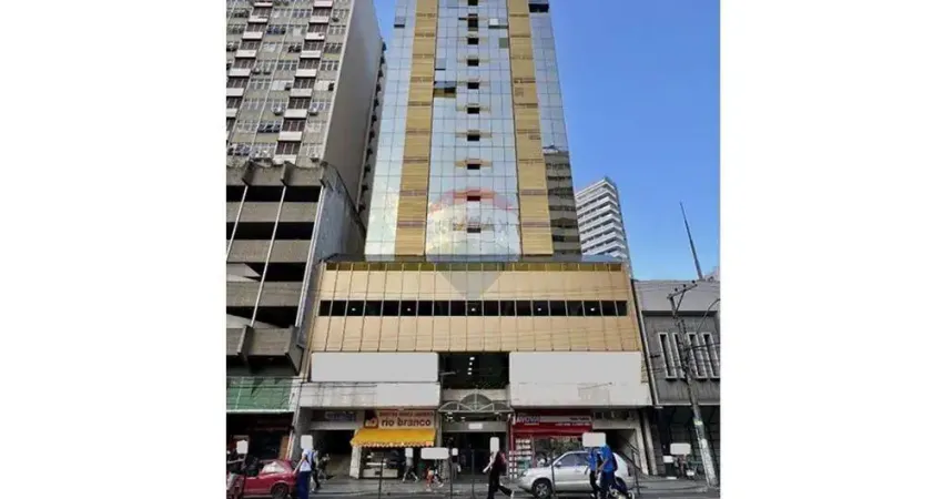 Sala com garagem - prédio com elevador - centro - juiz de fora/mg