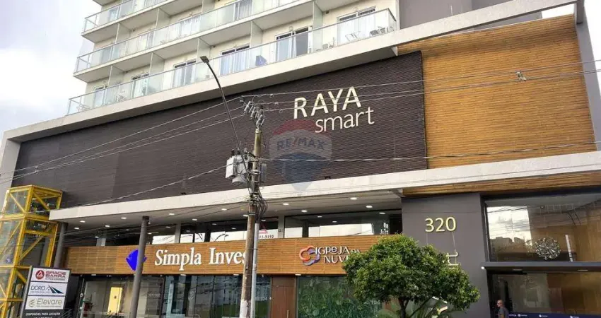 Studio com varanda, vista livre e lazer completo no raya smart, estrela sul