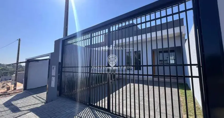 Casa 3 quartos no periolo  em cascavel pr.  para a família que deseja qualidade de vida e conforto essa casa se encaixa perfeitamente!