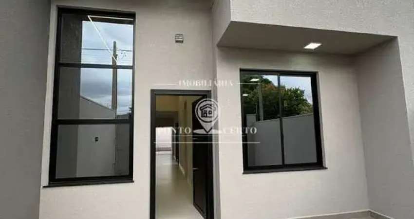 Casa nova à venda 1 suíte + 2 quartos – jd. Verona (universitário) | cascavel/pr