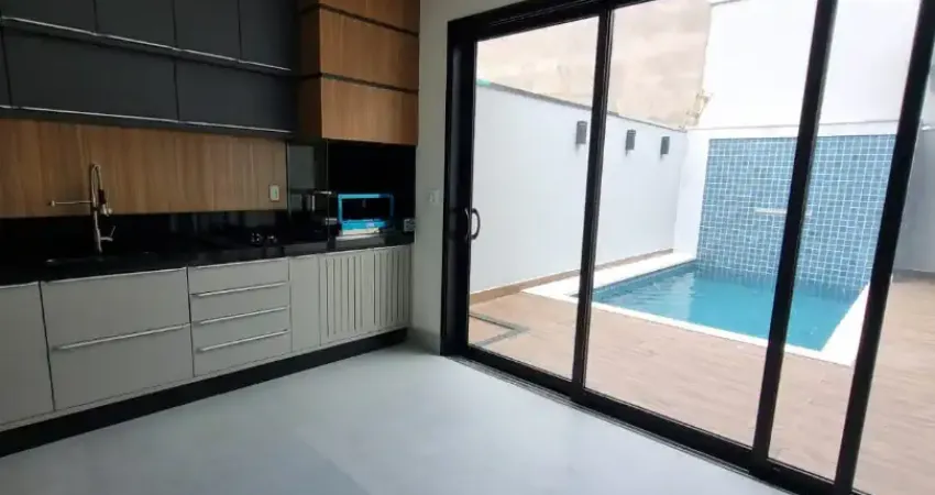 Linda e moderna casa em condomínio pronta para morar! alto padrão de acabamento com 3 suítes!