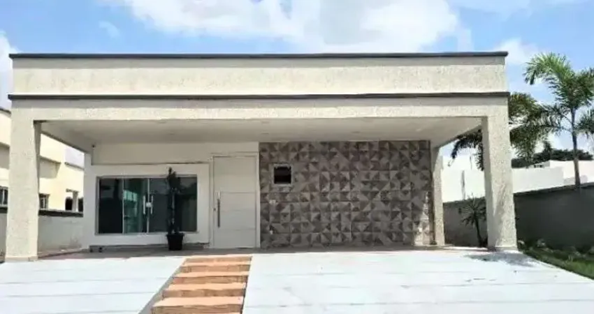 Alphaville belém - casa térrea com 4/4 sendo 1 suíte e 3 vgs - condomínio clube completo