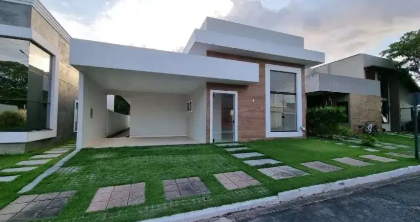 Casa eco's paradise com 180 m² - 3 suítes, grande sala e 2 vgs - condomínio completo