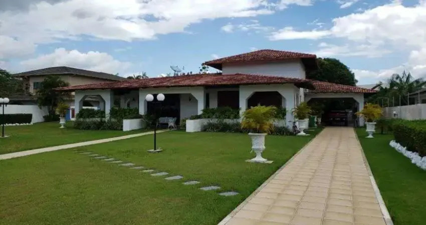 Residencial lago azul - lote 4000m² - casa 800 m² com 5 suítes, piscina e 10 vgs - ananindeua