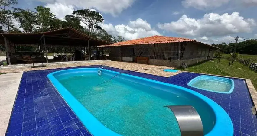 Haras com 190 hectares e lago natural - documentada - santa isabel do pará - pa