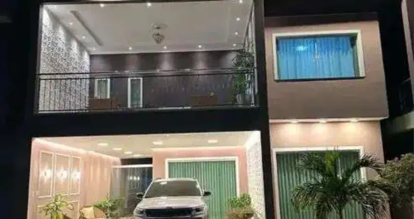 Casa mobiliada cidade jardim ii - 346 m² com 4 suítes - belém - pa