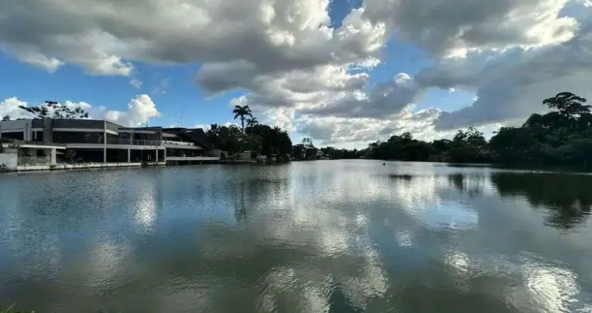 Linda casa lago azul - lote 2.000 m² - casa térrea 400m², 4 suítes, salão de 85m², piscina, sauna