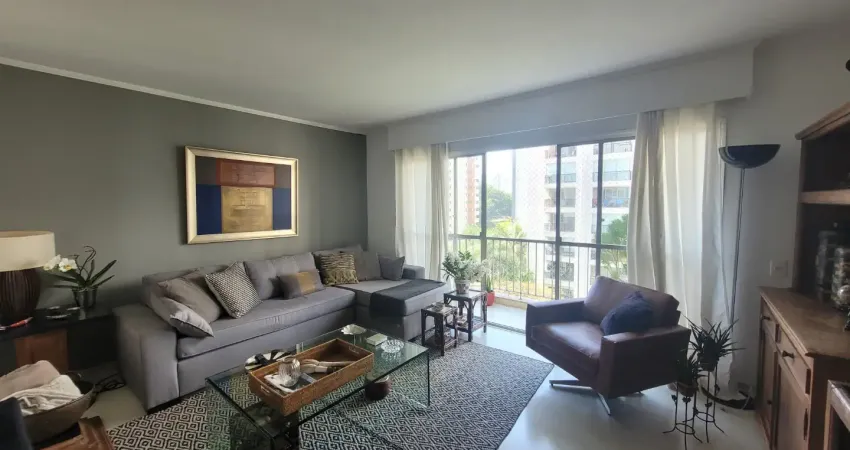 Apartamento no melhor do brooklin. imóvel com vista livre e iluminação natural.