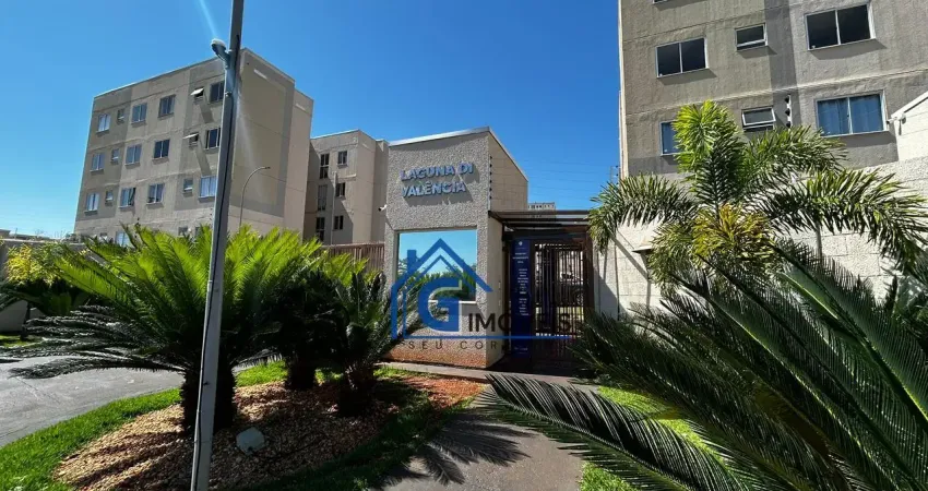 Venda - apartamento com 2 dormitorios com sacada e churrasqueira - laguna di valencia