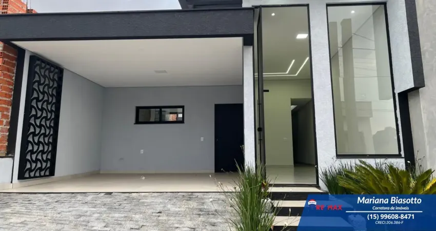 Casa nova e moderna no condomínio villagio wanel – sorocaba/sp