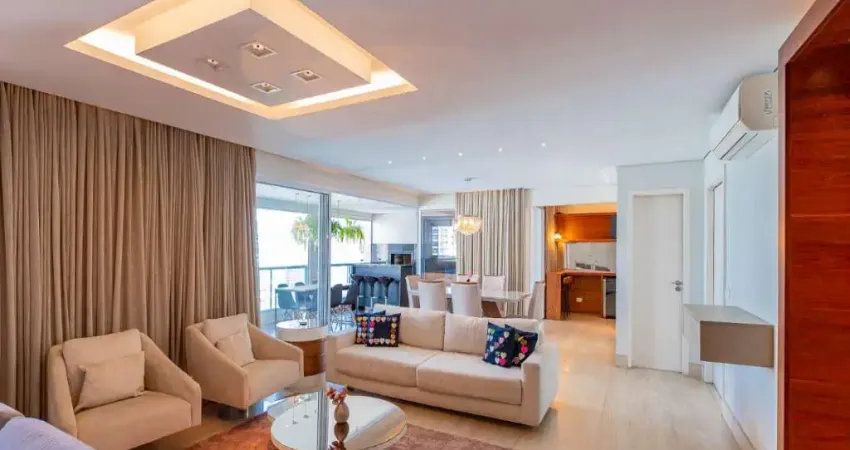 Apartamento à venda com 3 quartos sendo 3 suítes e 4 vagas de garagem