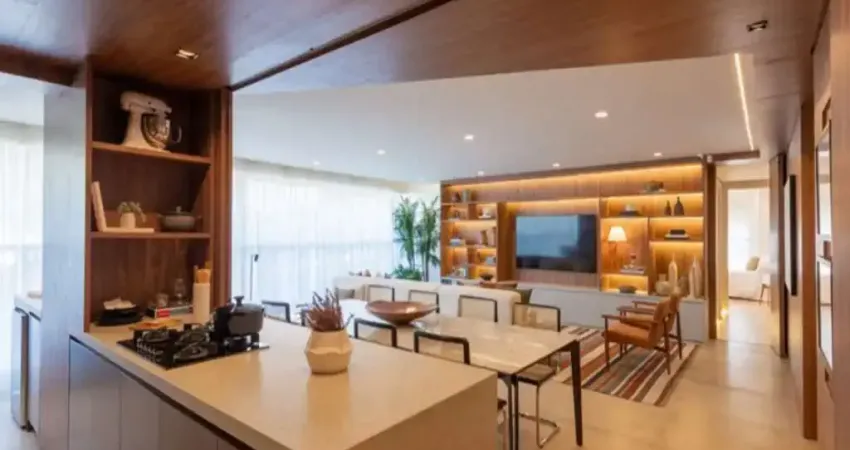 Apartamento à venda com 3 quartos sendo 3 supites e 2 vagas de garagem