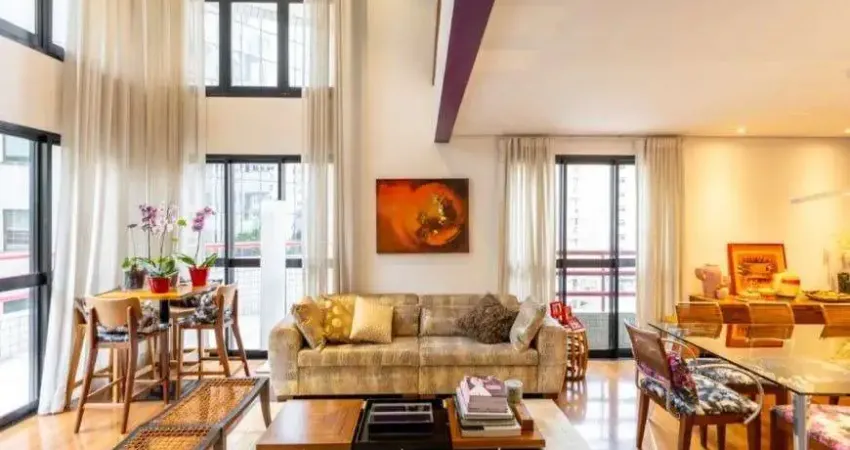 Apartamento duplex à venda no itaim bibi -173 m² ( sem mobília)