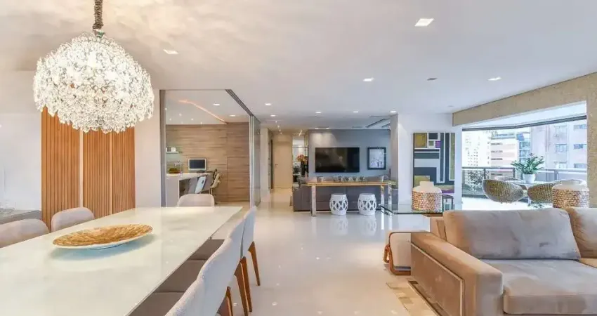 Apartamento exclusivo à venda na vila nova conceição - 244 m² com vista para a praça de milão