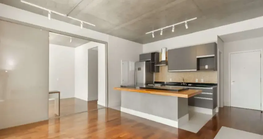 Apartamento a venda no itaim com 1 quartos sendo suíte e 2 vaga de garagem!