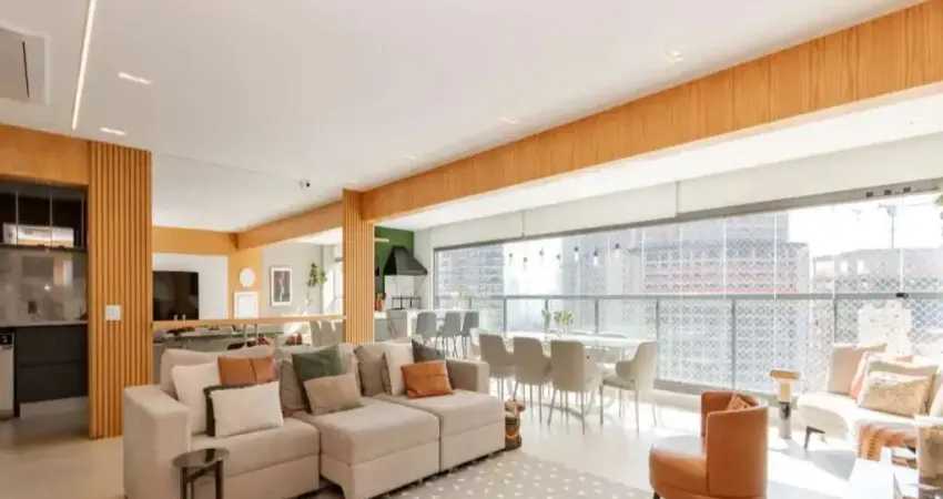 Apartamento a venda no brooklin, mobiliado, 3 quartos sndo 3 suítes, varanda gourmet,