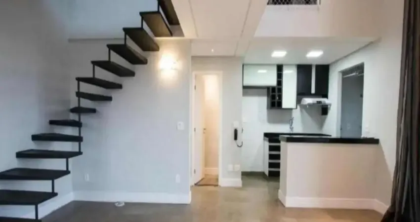 Apartamento duplex a venda  em vila suzana,  com depósito, 1 dormitório, lavabo, 2 vagas de garagem