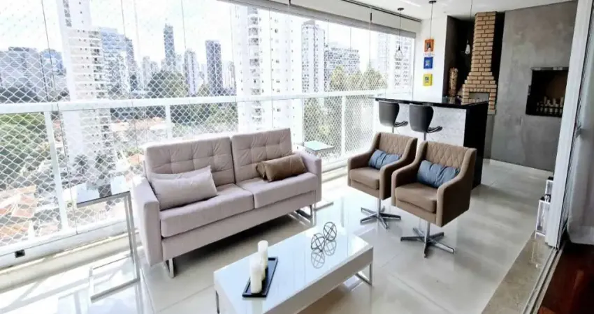 Apartamento a venda com 3 quartos, sendo 3 suítes, 258m² domani brooklin