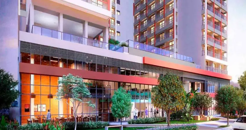 Studio no condomínio zip brooklin à venda com 24m2 próximo shopping morumbi