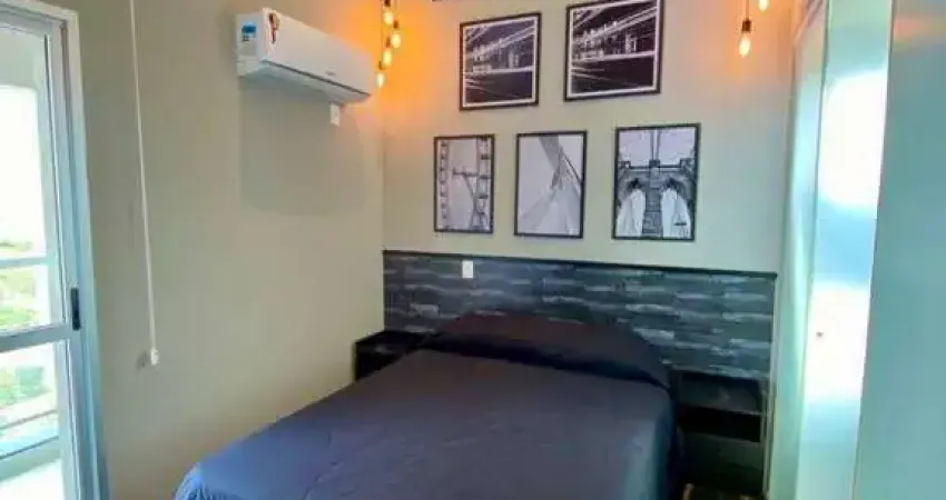 Studio moderno com pé-direito duplo - ótima renda garantida!