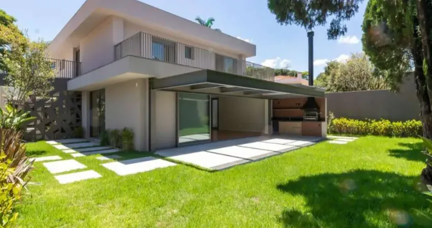 Casa residencial alto padrão a venda em pinheiros, 4 quartos sendo 4 suítes e 6 vagas de garagem.