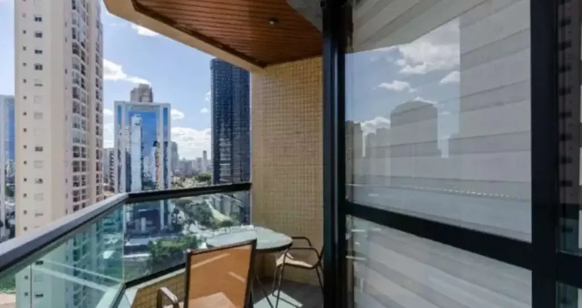 Apartamento à venda com 127m², 2 quartos  sendo  1 suíte e 2 vagas de garagem-chácara santo antônio-são paulo