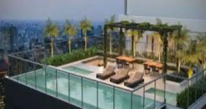 Studio á venda - brooklin - sp - obras iniciadas- 25m² - lazer completo.