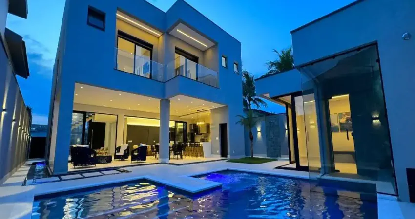 Casa de luxo a venda no guarujá - sp - casa ao lado da praia - 5 suítes - 490,00m²