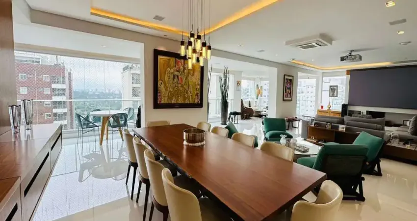 Apartamento à venda no campo belo com 4 dormitórios sendo 3 suítes e 4 vagas de garagem.