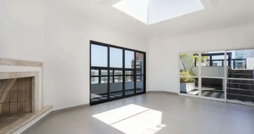 Cobertura duplex á venda com 305m², 4 dormitórios-moema, são paulo, sp