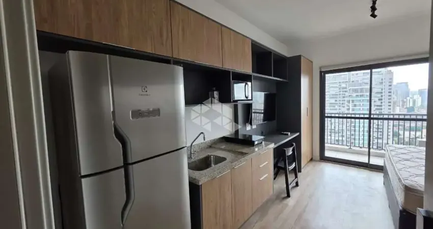 Apartamento studio à venda no brooklin com 1 quarto e 1 vaga de garagem
