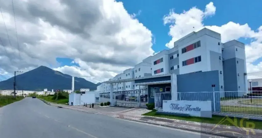 Apartamento 2 dormitórios no condomínio residencial villa floratta na guarda do cubatão - palhoça/sc