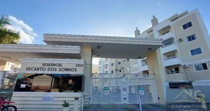 Apartamento com 02 dormitórios em condomínio club, no bairro pagani - palhoça.