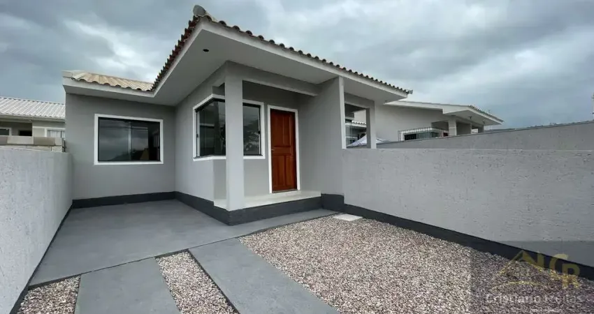 Casa de 2 dormitórios no loteamento jardins, bairro bela vista na palhoça