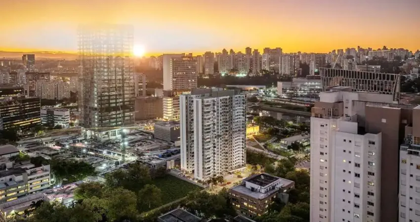 Apartamento para venda em são paulo, chácara santo antônio, 2 dormitórios, 1 suíte, 1 banheiro, 1 vaga
