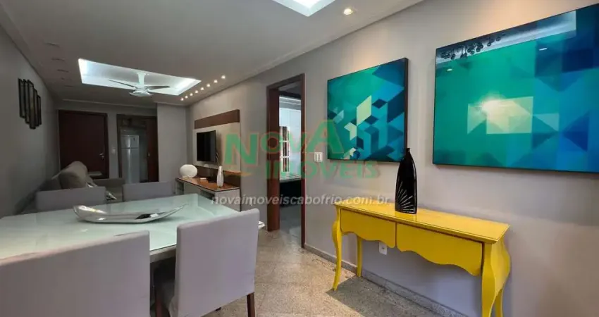 R$650.000,00 - apartamento 02 suítes na quadra da praia do forte - cabo frio-rj.