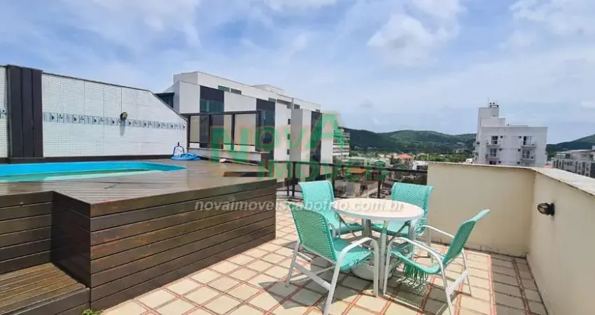 R$1.350.000 - cobertura 04 quartos, com piscina à venda, passagem, cabo frio-rj