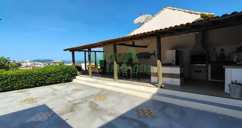 R$990.000,00 - casa vista mar à venda, c/ 04 quartos no condomínio dos pássaros, cabo frio-rj
