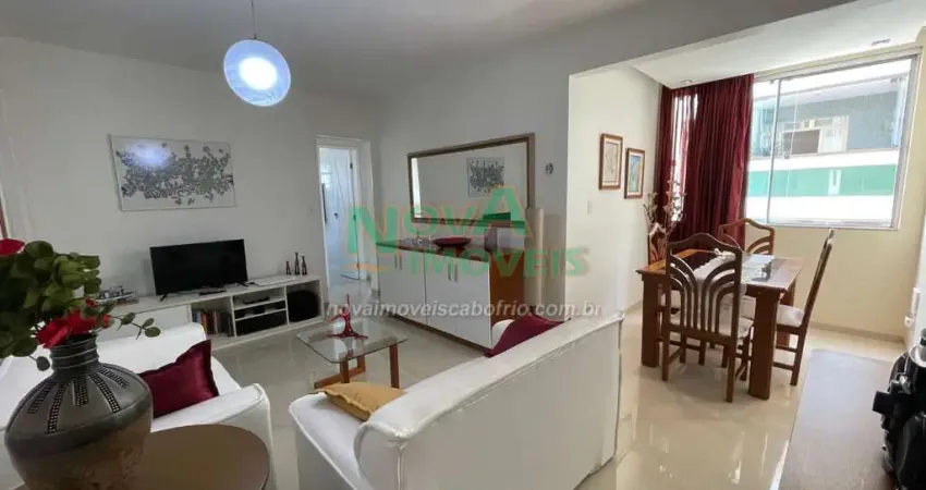 R$590.000 - apartamento, 03 quartos mobiliado, braga - cabo frio-rj.