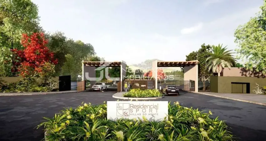 Terreno à venda, no residencial sport villas do monte,  em monte mor, residencial sport villas do monte