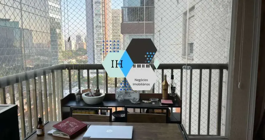 Apartamento para locação no brooklin: apartamento 1 quarto na vila gertrudes, são paulo-sp, com 1 vaga de garagem!