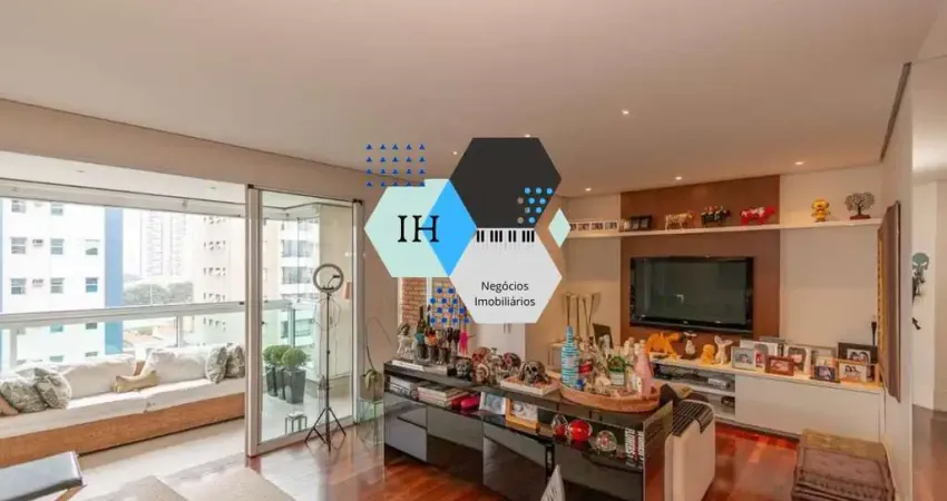 Imperdível apartamento à venda no brooklin paulista, são paulo-sp: 3 quartos, 3 suítes, 4 banheiros, 4 vagas de garagem - 160m².