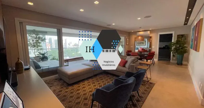 Apartamento de luxo em santo amaro: 4 quartos, 4 suítes, 3 salas, 5 banheiros, 3 vagas de garagem - 189m²