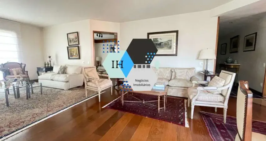 Amplo apartamento à venda em moema de 320m2 com 3 suítes e 4 vagas