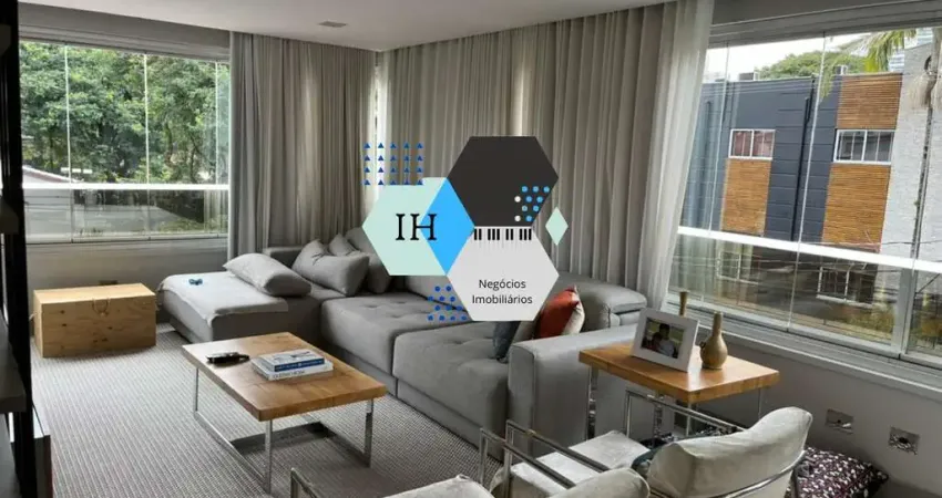 Lindo apartamento à venda na vila olimpia de 122m2 com 2 suítes, 1 vaga e todo automatizado