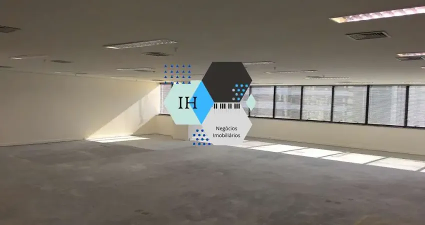 Sala comercial para locação na berrini de 206m2 com ar central e 5 vagas